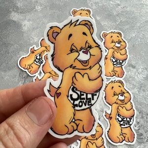 Self Care Care Bear Sticker