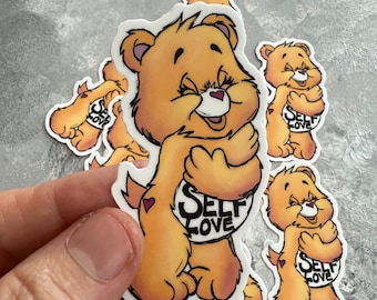 Self Care Care Bear Sticker