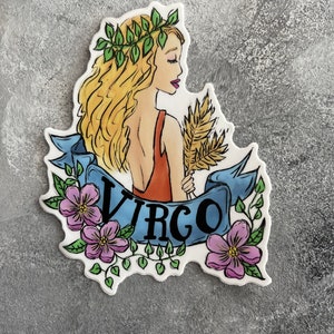 Virgo Pegatina