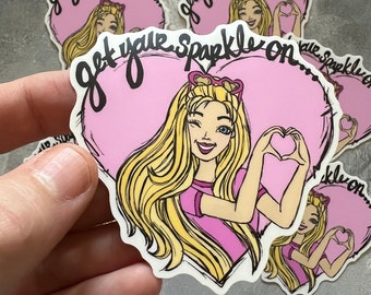 Get Your Sparkle On Sticker