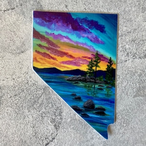 Nevada Sand Harbor Sticker
