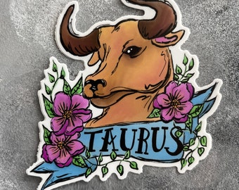 Taurus Sticker