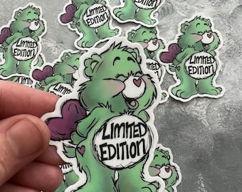Limited Edition Care Bear Sticker