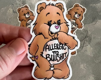 Allergic to BS Care Bear