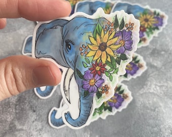 Schöner Elefant Sticker