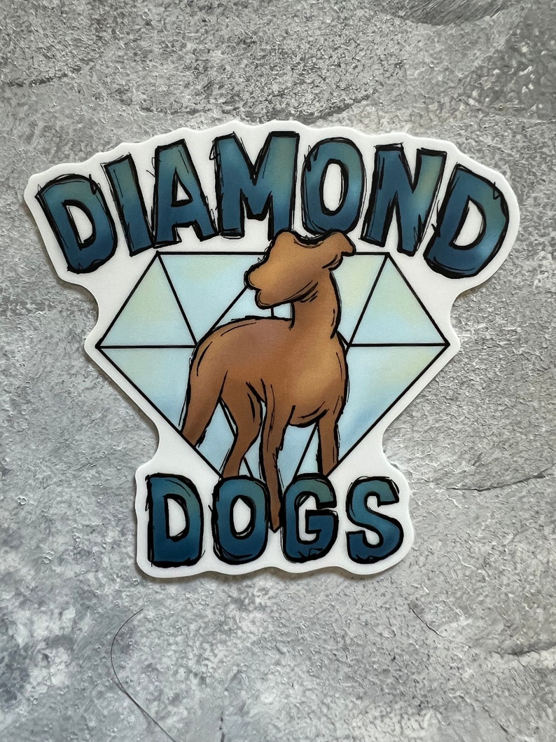 Diamond Dogs Sticker - Etsy