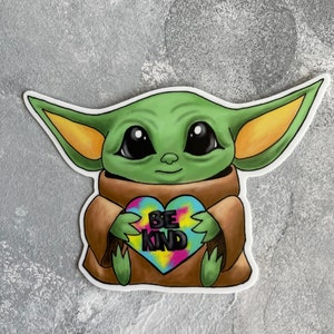 Seja gentil, Baby Yoda (médio)
