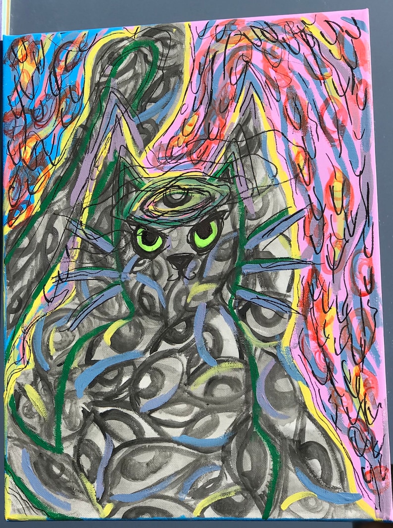 Custom Trippy Art 6x4