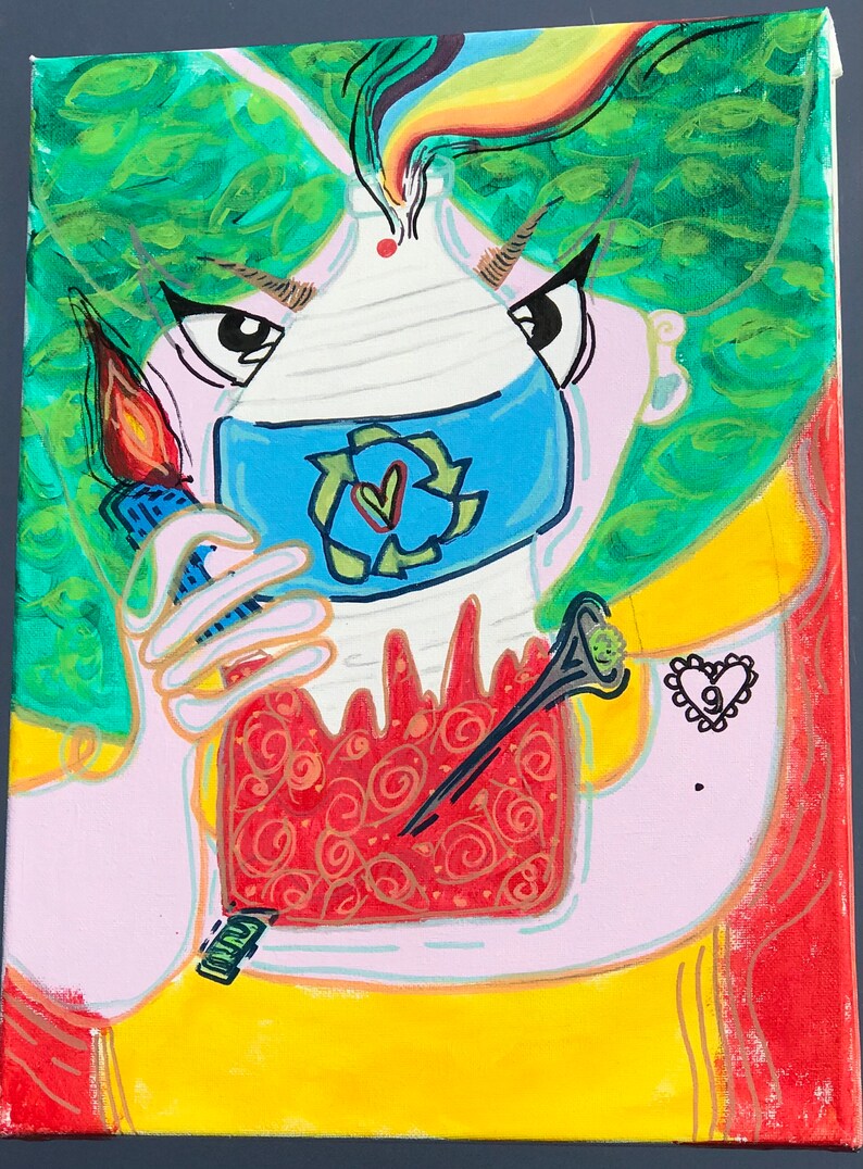 Custom Trippy Art 6x4