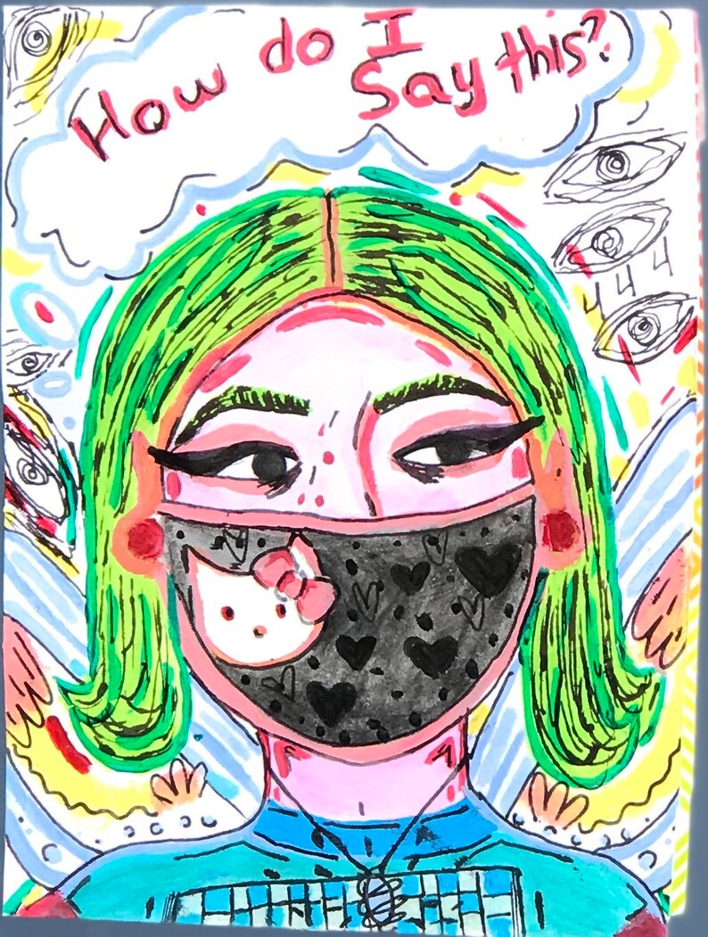 Custom Trippy Art 6x4