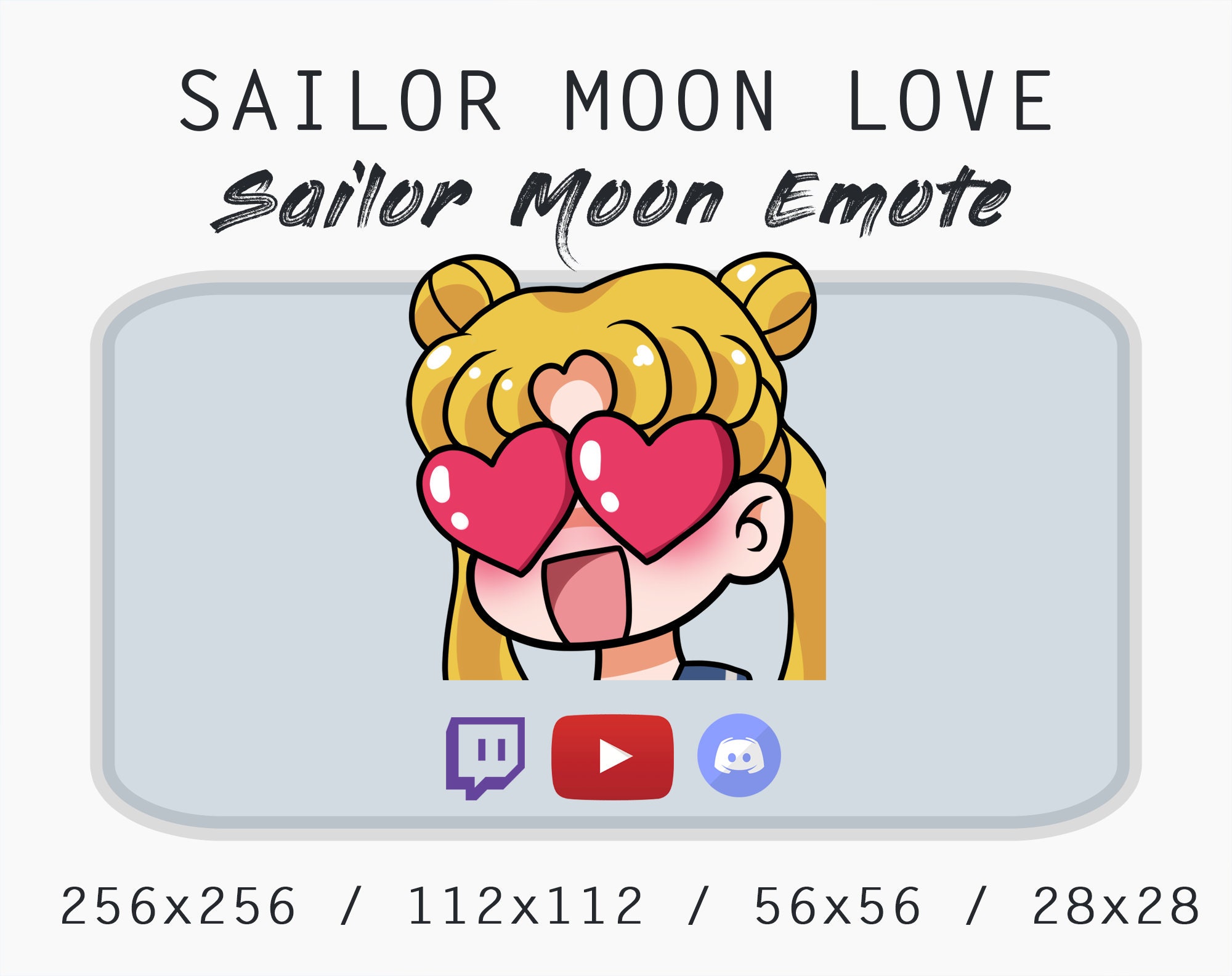 Twitch Emotes / Love Hand Sign / I Love You / (Download Now) 