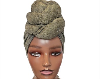 Turbante Pretied | Faixa de cabeça que não sai do lugar | Touca para quimioterapia | Cachecóis para alopecia | Presente de quimioterapia para esposa, mãe e irmã