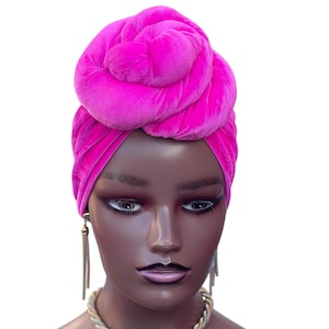 PreTied Turban | Pretied Headwrap | Chemo Headwraps | Women Turban Wraps | Hair Loss Cover | Alopecia Scarfs