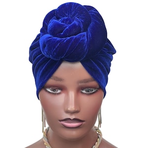 PreTied Turban | Head Wraps For Chemo | Pre Tied Head Wrap | Alopecia Wrap | Pre tied Head Scarf | Full Coverage Turban | Gift for wife&mum