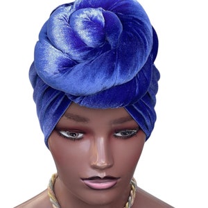 PreTied Turban | Head Wraps For Chemo | Pre Tied Head Wrap | Alopecia Wrap | Pre tied Head Scarf | Full Coverage Turban | Gift for wife&mum