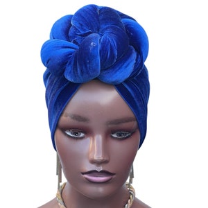 PreTied Turban | Pretied Headwrap | Chemo Headwraps | Women Turban Wraps | Hair Loss Cover | Alopecia Scarfs