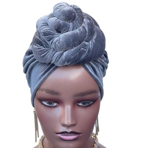 PreTied Turban | Head Wraps For Chemo | Pre Tied Head Wrap | Alopecia Wrap | Pre tied Head Scarf | Full Coverage Turban | Gift for wife&mum