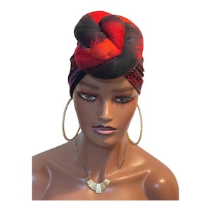PreTied Turban | Pretied Headwrap | Chemo Headwraps | Women Turban Wraps | Hair Loss Cover | Alopecia Scarfs