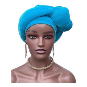 PreTied Turban | Head Wraps For Chemo | Pre Tied Head Wrap | Alopecia Wrap | Pre tied Head Scarf | Full Coverage Turban | Gift for wife&mum