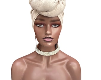Turbante pré-amarrado, lenço de cabeça pré-amarrado, presente para mãe, esposa, cobertura para queda de cabelo, turbante feminino, lenços de cabeça prontos para usar