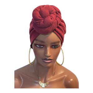 Pretied Turban | Pretied Headwrap for Chemo | Hair Loss Cover | Alopecia Scarfs | Chemo  HeadScarfs| Gift For Wife |