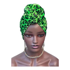 PreTied Turban | Pretied Headwrap | Chemo Headwraps | Women Turban Wraps | Hair Loss Cover | Alopecia Scarfs
