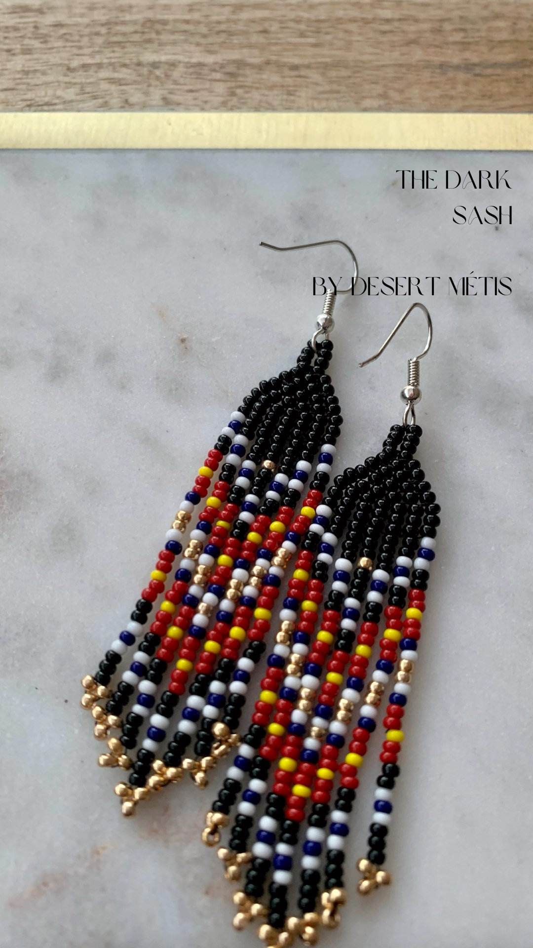 Metis beaded hotsell earrings