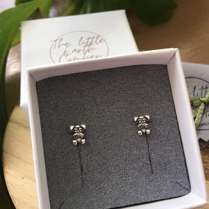 Lovely Little Sterling Silver Dog Studs, Silver Dog, Dog Jewellery, Dog Lover gift, Dog earrings, Silver Studs, Small Studs, Small Dog Studs