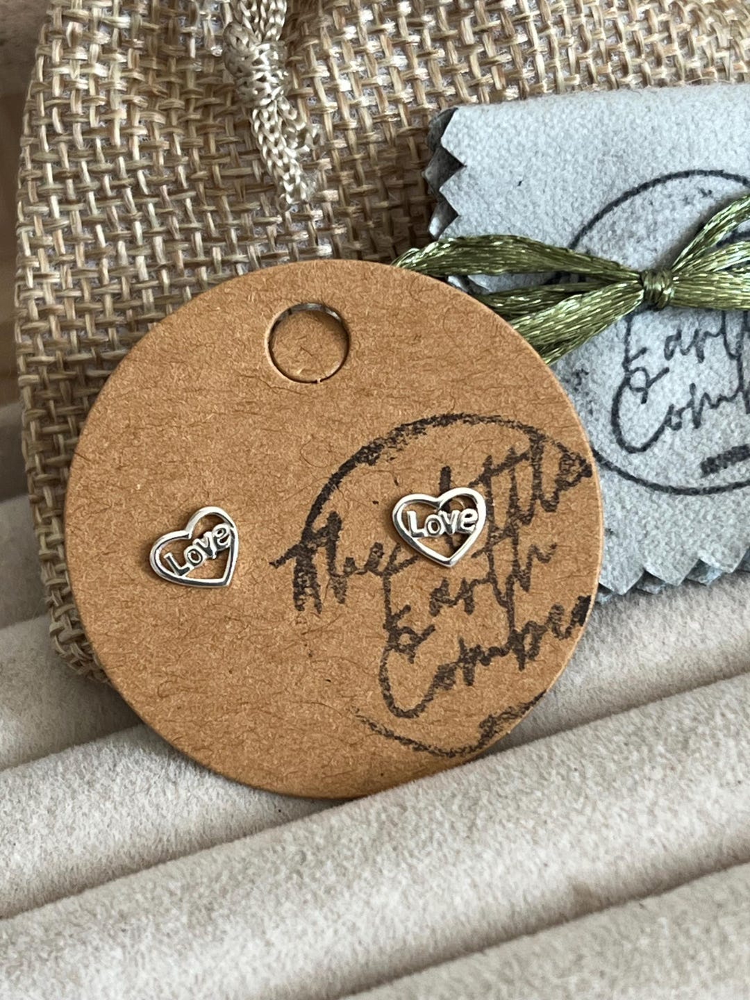Orecchini A Cuore In Argento 925 Con Chiusura A Vite - Orecchini A Bottone Per Ragazze E Donne - Regalo Di Gioielli