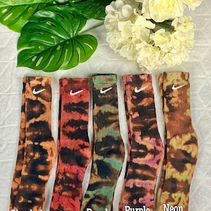 Custom Reverse Everyday Tie Dye Socks | Retro & Unique Socks | Hippie Socks | FREE SHIPPING | Unique Gifts | Birthday Gifts