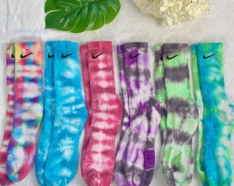 Custom Tie Dye Socks | FREE Shipping | Retro & Unique Socks | Hippie Socks