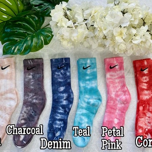 Custom Tie-Dye Everyday Neutral Tone Socks | Retro & Unique Socks | Hippie Socks | FREE SHIPPING | Unique Gifts | Birthday Gifts