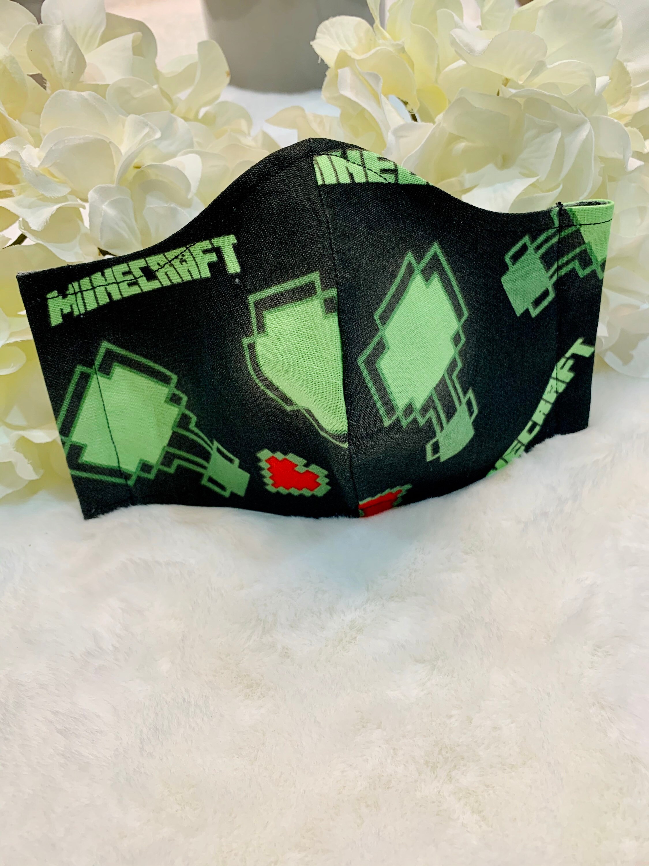Minecraft Face Mask Collection | FREE SHIPPING | Adjustable Ear