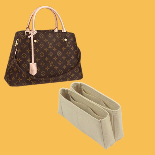 AlgorithmBags Designed for LV Artsy mm GM | Luxury Purse Organizer Insert, 2.5mm Felt Beige Liner Shaper (Cream, mm)