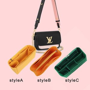 Bag and Purse Organizer with Singular Style for Louis Vuitton Lockme Bucket