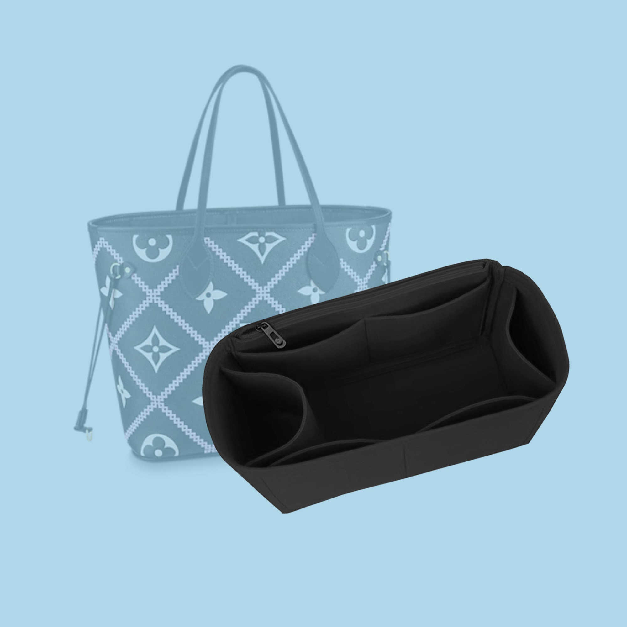 Bag and Purse Organizer with Singular Style for Louis Vuitton Duomo Hobo