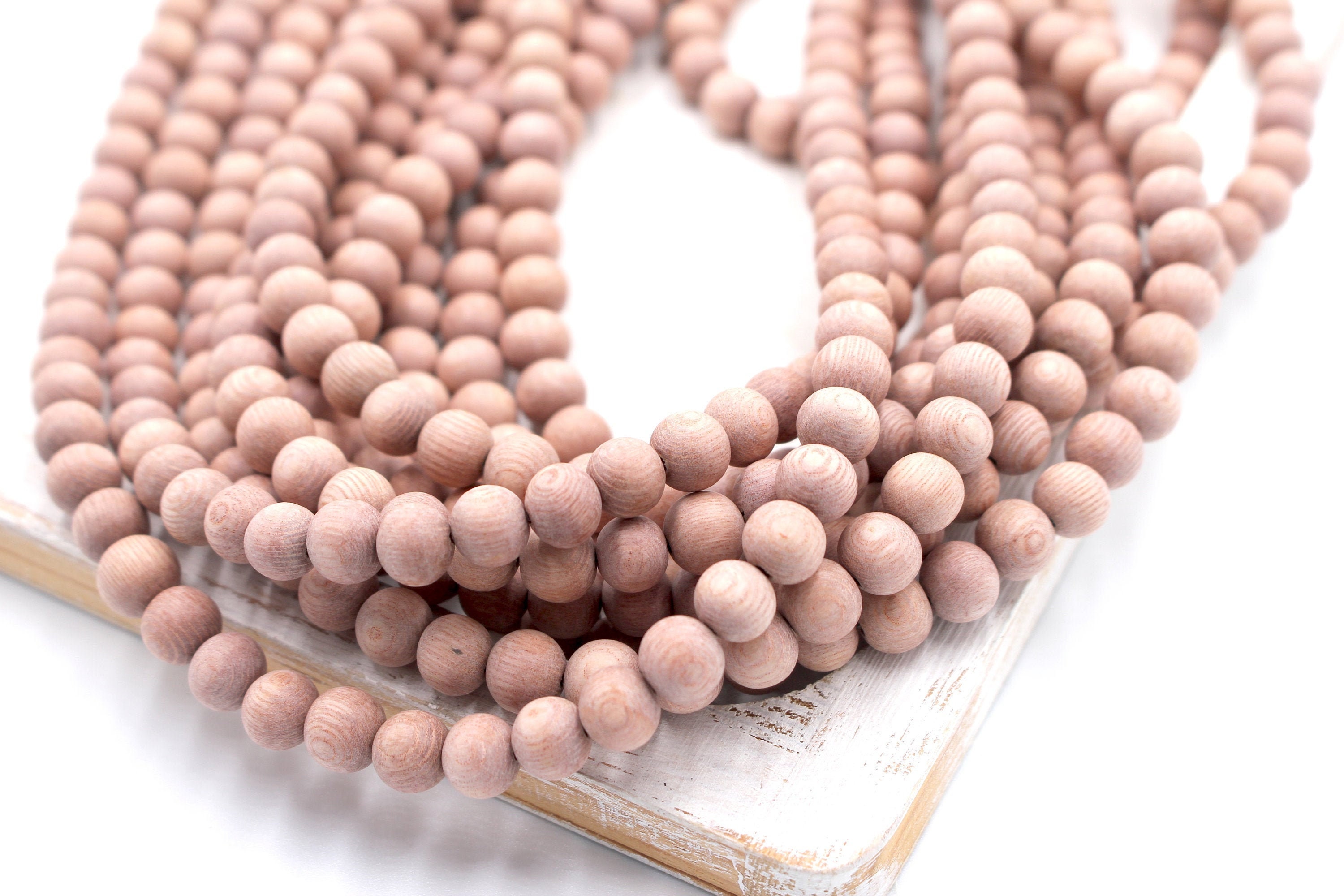 8mm Raw Rosewood Beads Natural Rosewood Beading Supplies Etsy