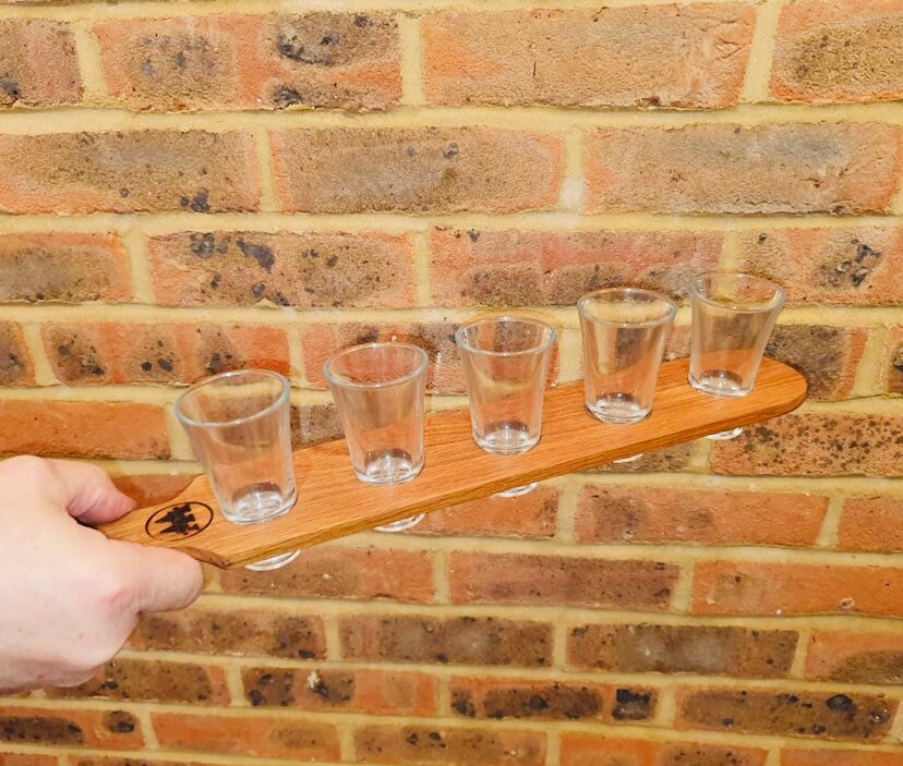 Shot Glass Holder and Server Etsy