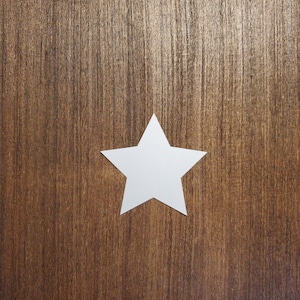 Die cuts ~ Stars ~ 20 pieces ~ different color & size choices ~ Cardstock Paper Cutouts for scrapbooks, bulletin boards, July 4th, Holidays
