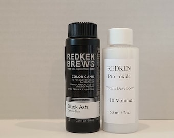 REDKEN Brews Men 5 Minutes Color Camo with Developer Combo ( Choose your Set )