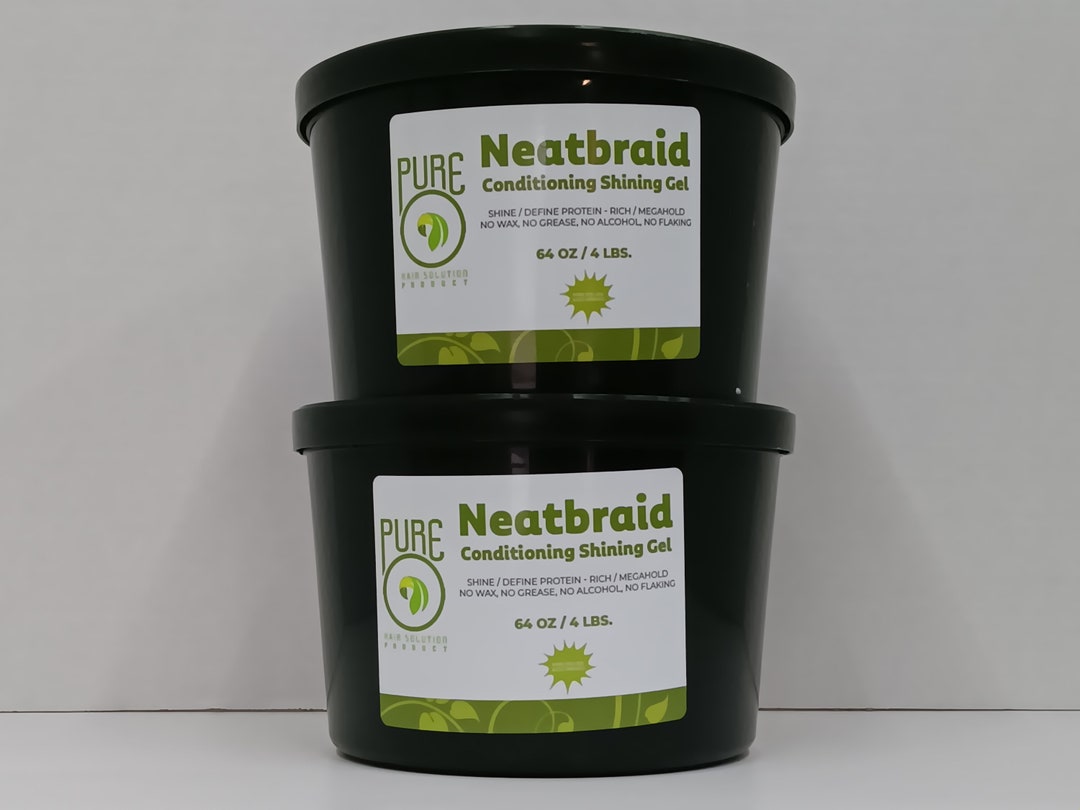 Neatbraid Conditioning Shining Gel 64oz Pack of 2 Etsy