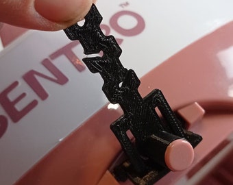 Digital Download 3D Printer file only for Sentro/Jamit Lower Yarn Guide and Tensioner for 40 needle and 48 needle.