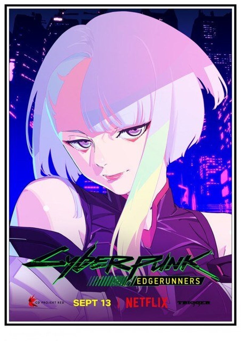 Cyberpunk Edgerunners Poster - Etsy