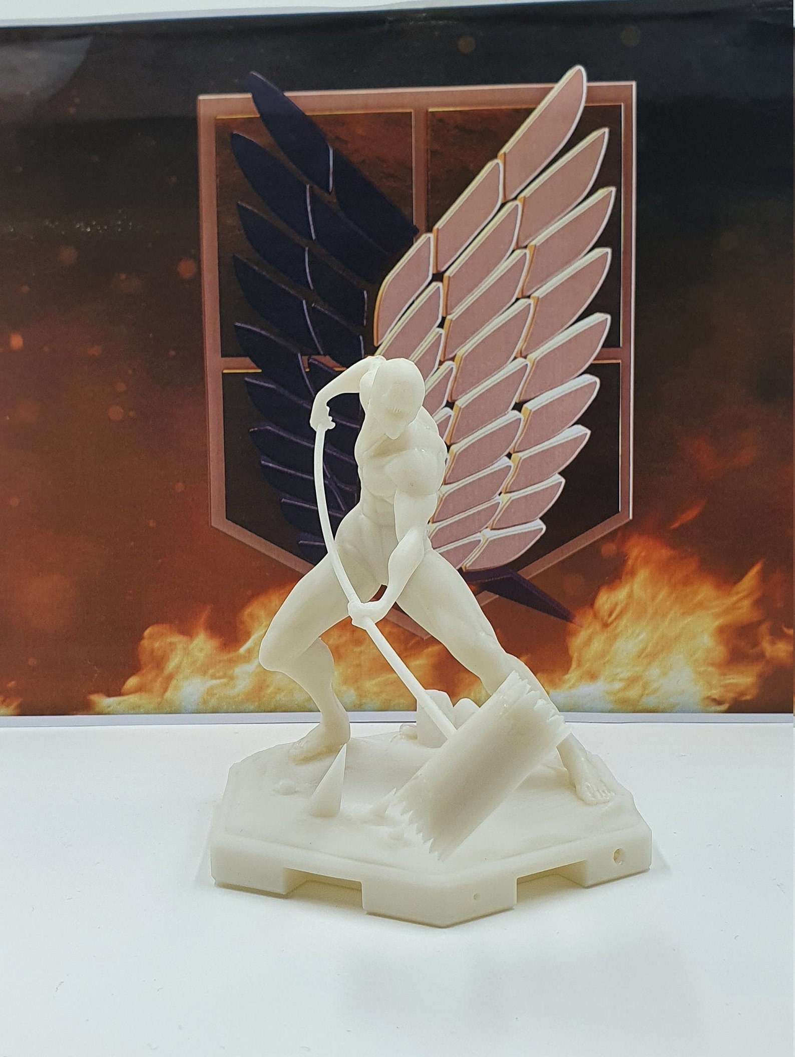 life size attack on titan figures