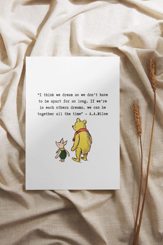 Winnie the Pooh Greeting Card, Celebrate Special Moments With