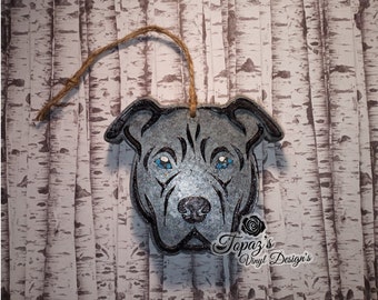 Pit Bull Car Freshener