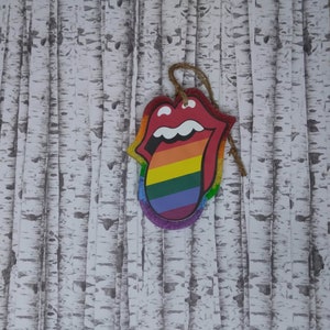 Pride Tongue Car Freshener/ Car Freshener