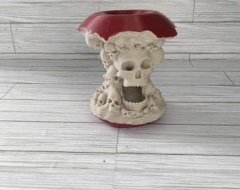 3D Printed Skull Dice Tower | Gothic DnD RPG Accessory