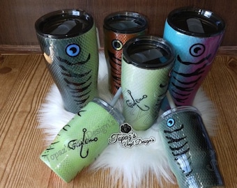 Fish Lure, Fishing Lue Tumbler, Father's Day Gift