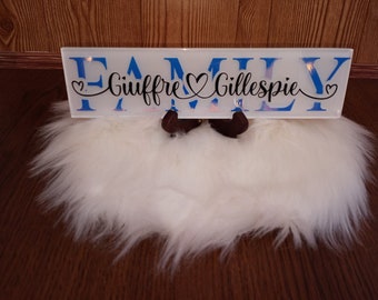 Personalized Mother Plaque, Decorative Tile on Wood Stand